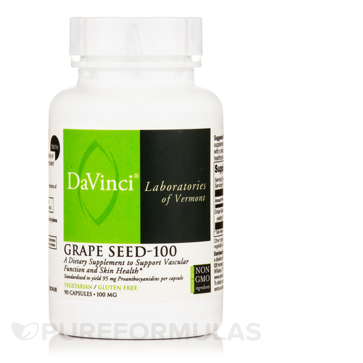 Основне фото товара Grape Seed-100, Екстракт виноградних кісточок, 90 капсул