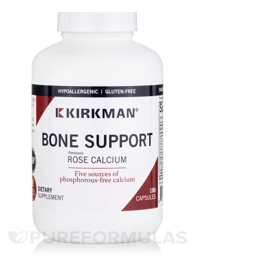 Основне фото товара Kirkman, Bone Support, Зміцнення кісток, 180 капсул