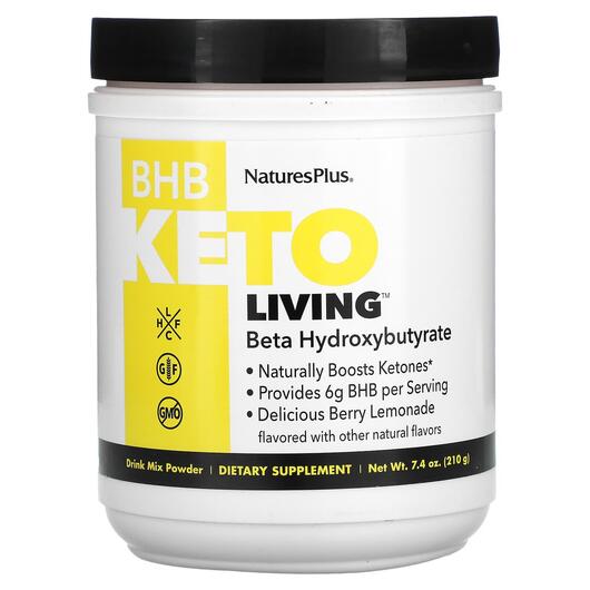 Основне фото товара BHB Keto Living Berry Lemonade, Контроль ваги, 210 г