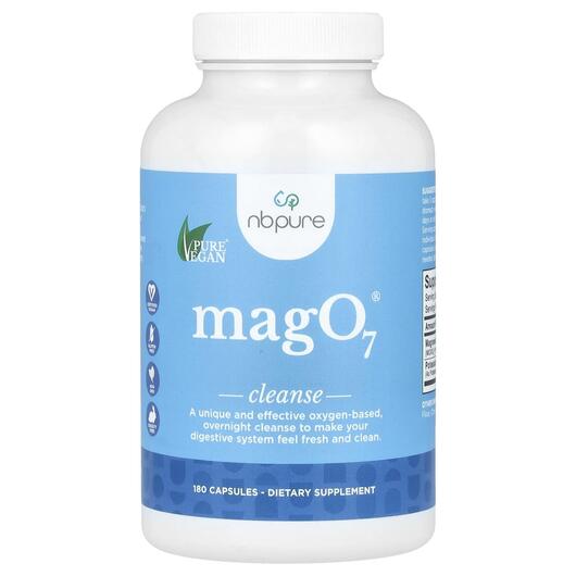 Основне фото товара NB Pure, MagO7 Cleanse, Магній, 180 капсул