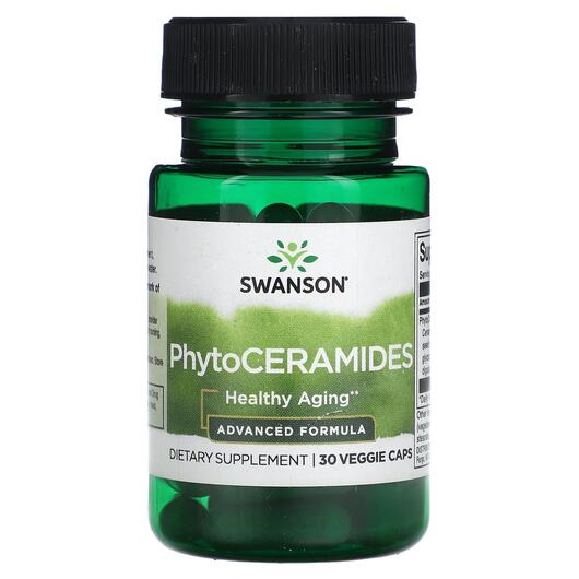 Основне фото товара Swanson, PhytoCeramides Advanced Formula, Кераміди, 30 капсул