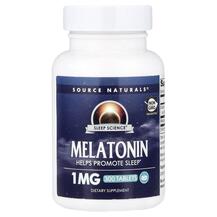Melatonin 1 mg 300 Мелатонин 1 мг Source Naturals