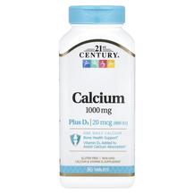 Calcium 1000 D3 Кальций 1000 мг с D3 21st Century