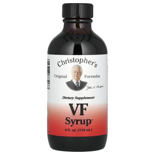 Основне фото товара VF Syrup, Трав'яний сироп від паразитів, 118 мл