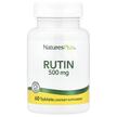 Natures Plus, Rutin 500 mg 60, Рутин 500 мг, 60 таблеток
