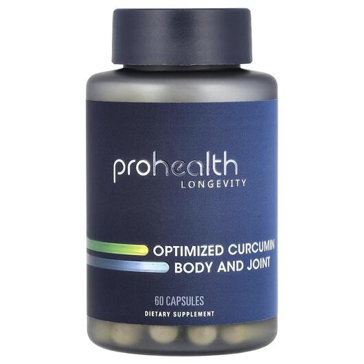 Основне фото товара Optimized Curcumin Body and Joint, Куркумін, 60 капсул