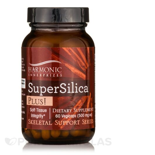 Основне фото товара Super Silica Plus 500 mg, Кремній, 60 капсул