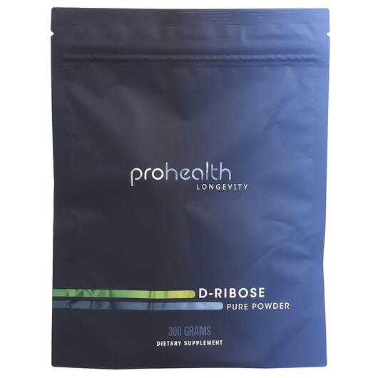 Основне фото товара ProHealth Longevity, D-Ribose Pure Powder, D-рибоза, 300 г