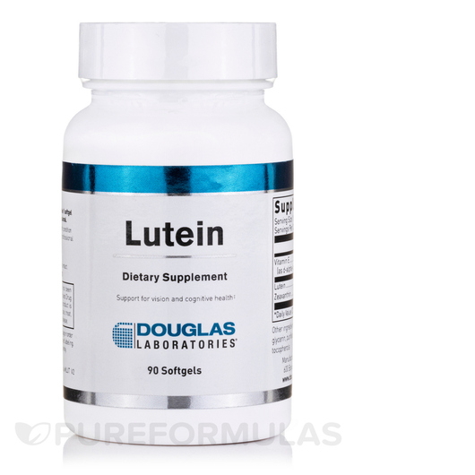 Основне фото товара Douglas Laboratories, Lutein, Лютеїн, 90 капсул