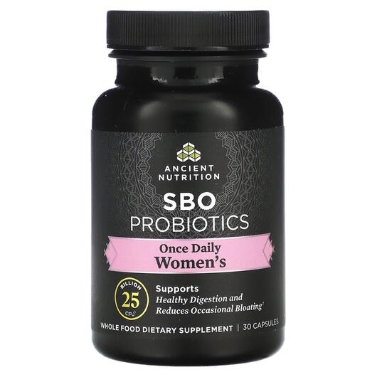Основне фото товара SBO Probiotics Once Daily Women's, Пробіотики для жінок, 30 
