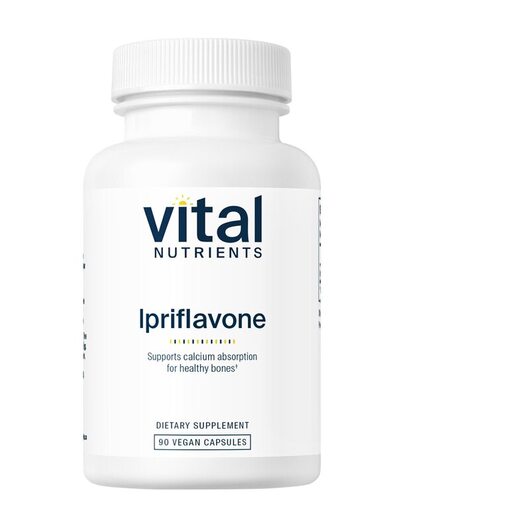 Основне фото товара Vital Nutrients, Ipriflavone 300 mg, Іпріфлавон, 90 капсул