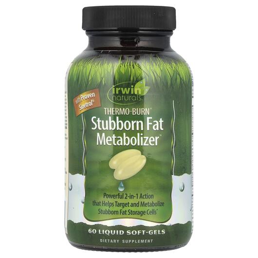 Основне фото товара Thermo-Burn Stubborn Fat Metabolizer, Жироспалювачі, 60 капсул