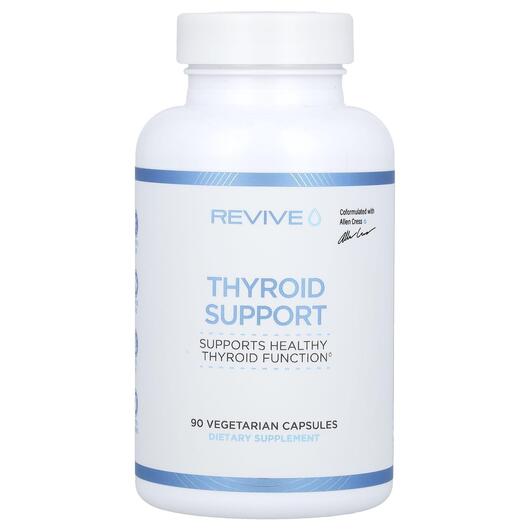 Основне фото товара Revive, Thyroid Support, Підтримка щитоподібної залози, 90 капсул