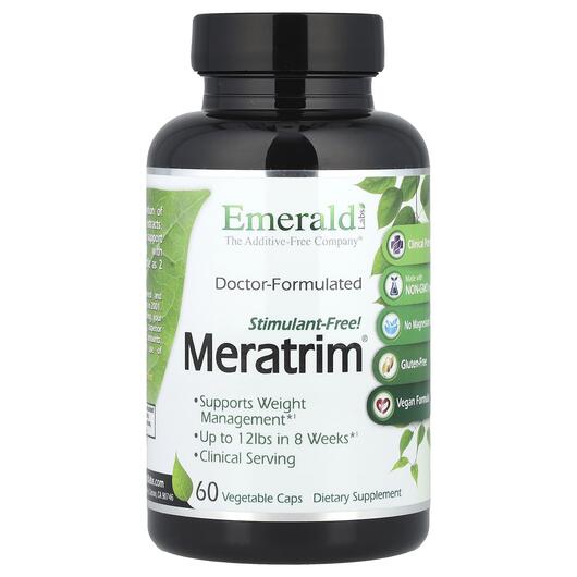 Основне фото товара Meratrim Stimulant Free 400 mg, Вітамін E Токофероли, 60 капсул