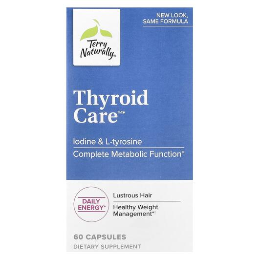 Основне фото товара Thyroid Care, Підтримка щитоподібної залози, 60 капсул