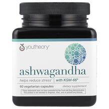 Ashwagandha 1000 mg Ашваганда Youtheory 60 капсул