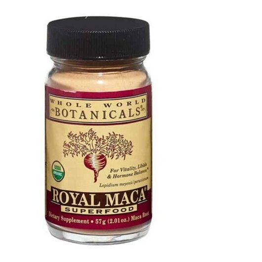 Основне фото товара Whole World Botanicals, Royal Maca SuperFood Powder, Мака, 57 г