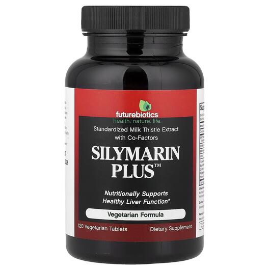 Основне фото товара Future Biotics, Silymarin Plus, Силімарин, 120 таблеток