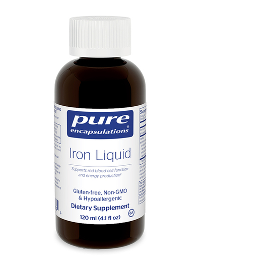 Основне фото товара Pure Encapsulations, Iron Liquid, Залізо, 120 мл