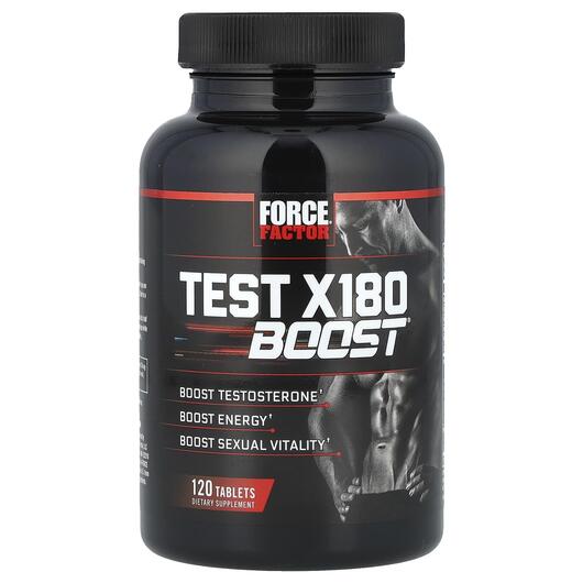Основне фото товара Test X180 Boost Male Testosterone, Бустер Тестостерону, 120 табле