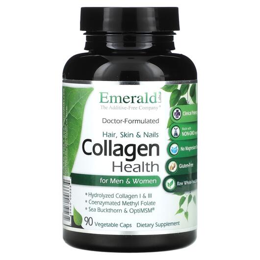 Основне фото товара Emerald, Collagen Health for Men & Women, Колаген, 90 капсул