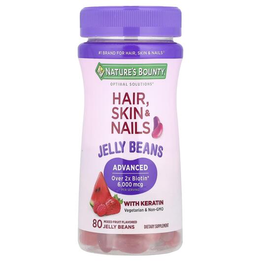 Основне фото товара Advanced Hair Skin & Nails, Вітаміни для волосся 3000 мкг, 80