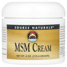 Метилсульфонілметан МСМ MSM Cream Source Naturals Метилсульфонілметан МСМ MSM Cream Source Naturals