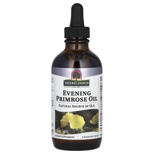 Основне фото товара Evening Primrose Oil, Олія примули вечірньої, 120 мл