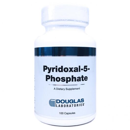 Основне фото товара Pyridoxal-5-Phosphate 50 mg, Піридоксал-5-фосфат, 100 капсул
