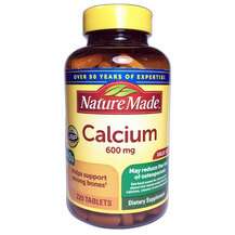 Calcium 600 mg with Vitamin D3 Кальций D3 Nature