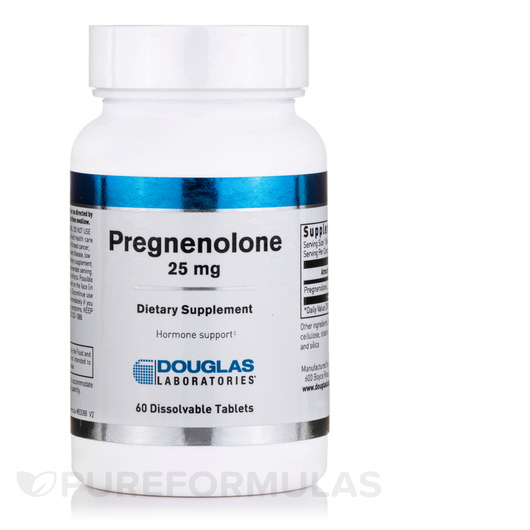 Основне фото товара Pregnenolone 25 mg Sublingual, Прегненолон, 60 таблеток