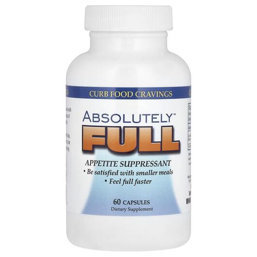 Основне фото товара Absolutely Full Appetite Suppressant, Контроль ваги, 60 капсул