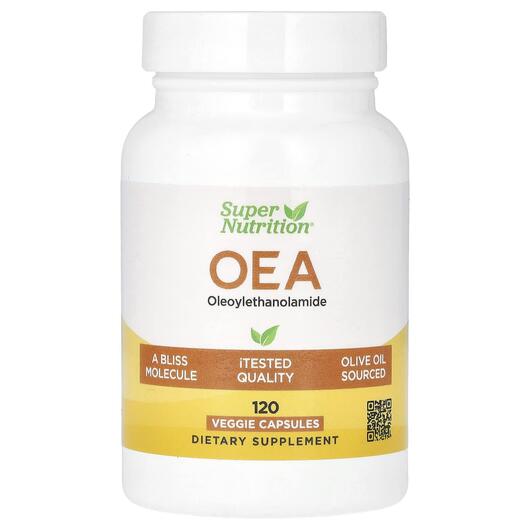 Основне фото товара OEA Oleoylethanolamide 125 mg, Контроль ваги, 120 капсул