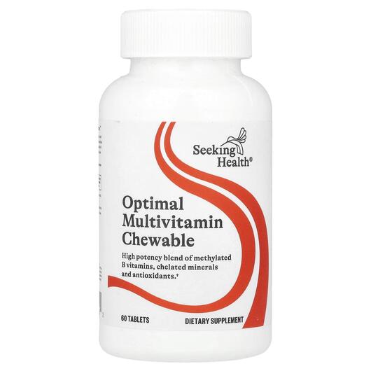 Основне фото товара Optimal Multivitamin Chewable, Мультивітаміни, 60 таблеток
