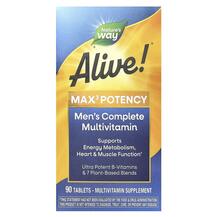 Alive! Max3 Potency Men's Мужские витамины Nature's
