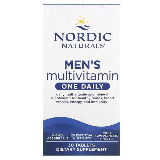 Основне фото товара Men's Multivitamin One Daily, Мультивітаміни, 30 таблеток