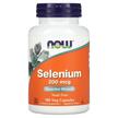 NOW, Selenium 200 mcg, Селен 200 мкг, 180 капсул