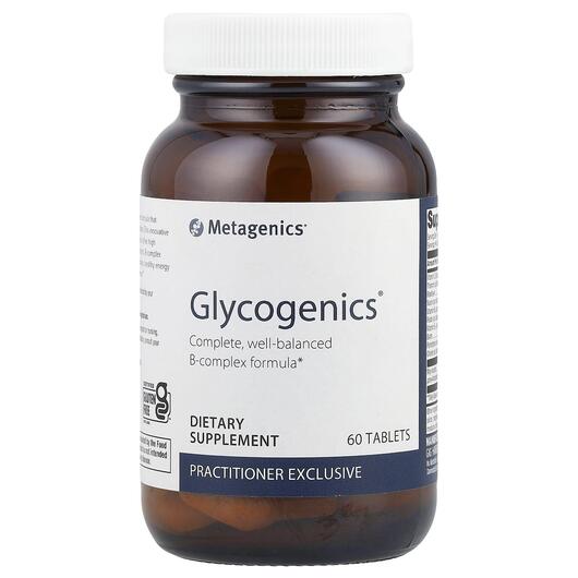 Основне фото товара Metagenics, Glycogenics, B-комплекс, 60 таблеток