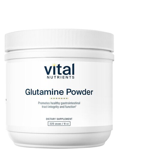 Основне фото товара Vital Nutrients, Glutamine Powder, L-Глутамін, 225 г