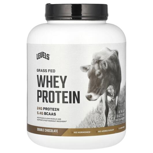 Основне фото товара Grass Fed Whey Protein Powder Double Chocolate, Протеїн Ізолят, 2