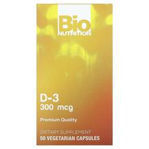 D-3 300 mcg Витамин D3 Холекальциферол Bio Nutrition