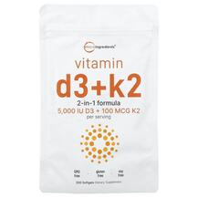 Вітаміни D3 K2 Vitamin D3 + K2 Micro Ingredients