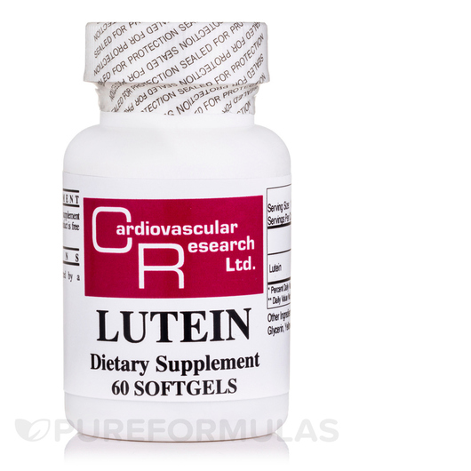 Основне фото товара Ecological Formulas, Lutein, Лютеїн, 60 капсул