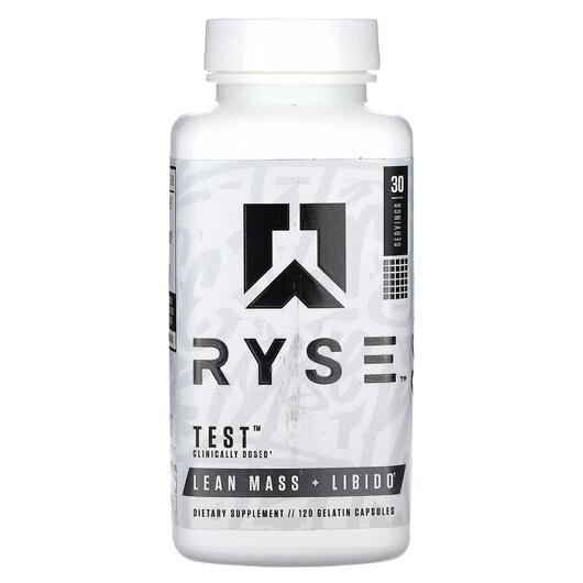 Основне фото товара Ryse Supps, Test Lean Mass + Libido, Підтримка Лібідо, 120 капсул