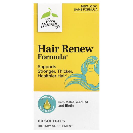 Основне фото товара Hair Renew Formula, Витаміни для волосся, 60 капсул