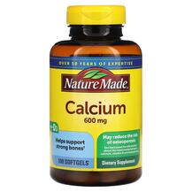 Calcium with Vitamin D3 600 mg Витамин D3 Nature