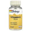 Solaray, Vitamin K1 100 mcg, Витамин K1 100 мкг, 100 таблеток