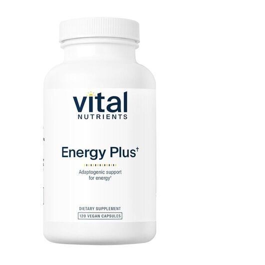 Основне фото товара Vital Nutrients, Energy Plus, Трави, 120 капсул