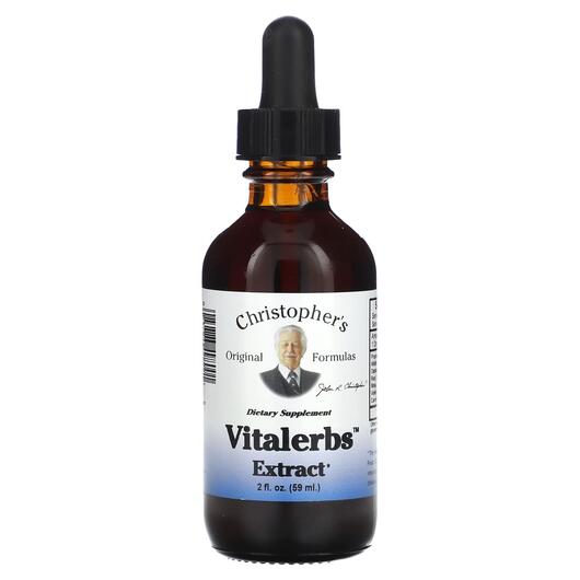 Основне фото товара Christopher's Original Formulas, Vitalerbs Extract, Трави, 5