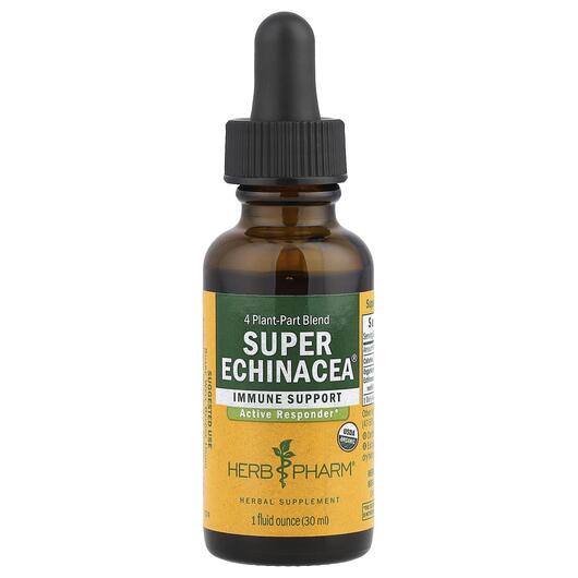 Основне фото товара Herb Pharm, Super Echinacea, Ехінацея, 30 мл